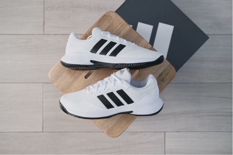 Giày Pickleball Tennis Adidas Gamecourt 2 White KI0781
