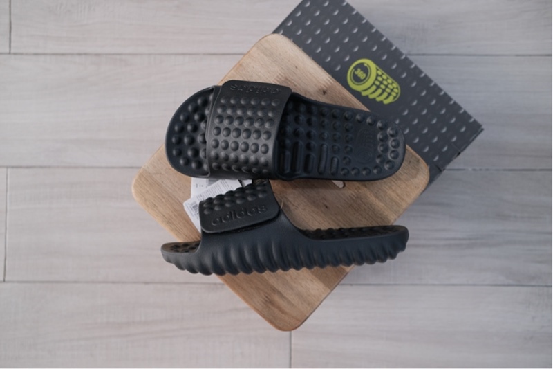Dép Adidas chính hãng Adissage 360Rec Black JS3569