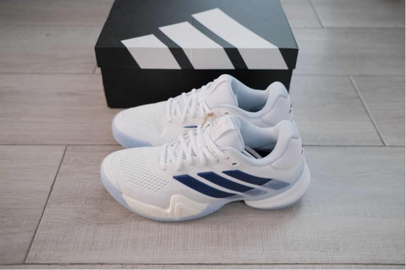 Giày Pickleball Tennis Adidas Barricade 14 White W JS4112