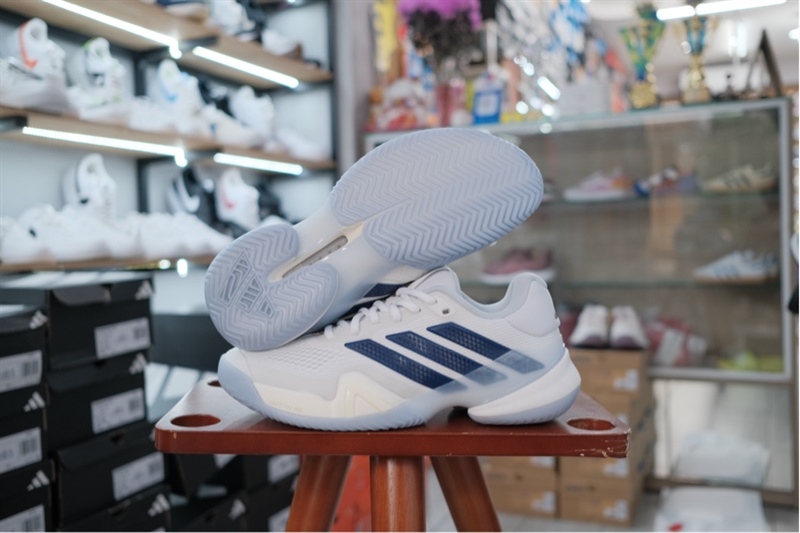 Giày Pickleball Tennis Adidas Barricade 14 White W JS4112