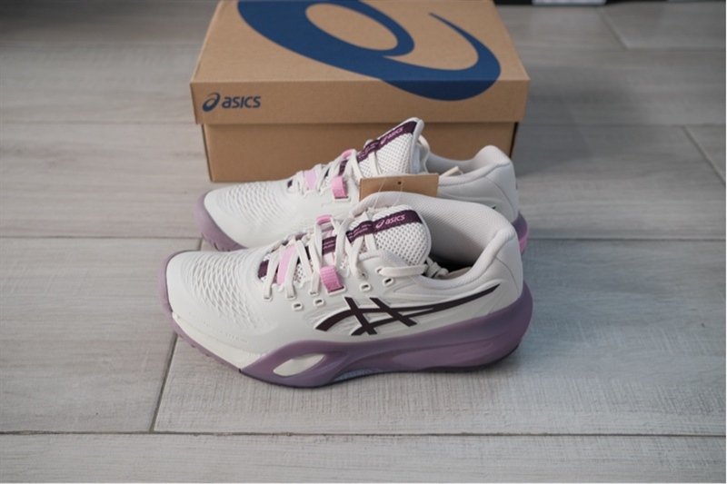Giày Pickleball Tennis Asics Gel Resolution X Aubergine 1042A279-250