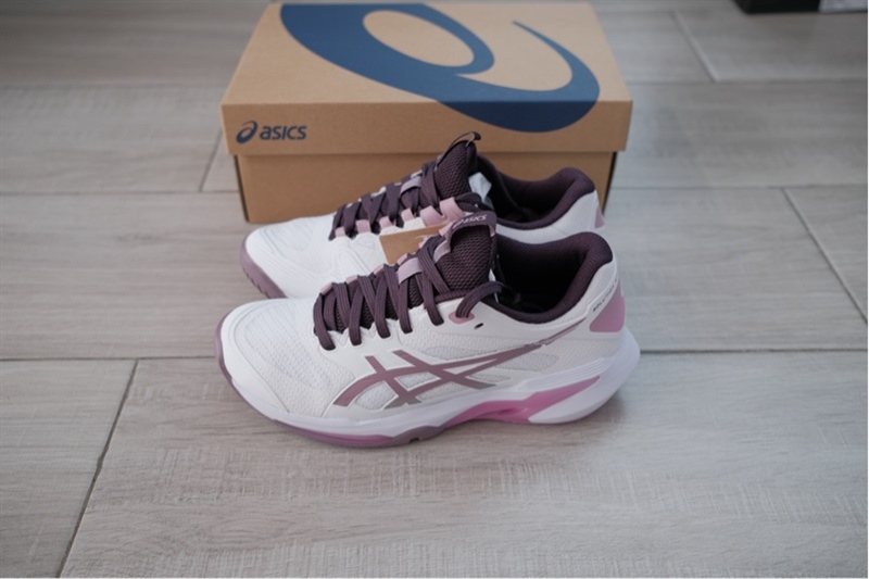 Giày Pickleball Tennis Asics Solution Speed FF 4 Mauve 1042A307-102 Giày Pickleball Tennis Asics Solution Speed FF 4 Mauve 1042A307-102