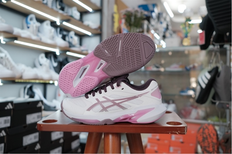 Giày Pickleball Tennis Asics Solution Speed FF 4 Mauve 1042A307-102 Giày Pickleball Tennis Asics Solution Speed FF 4 Mauve 1042A307-102