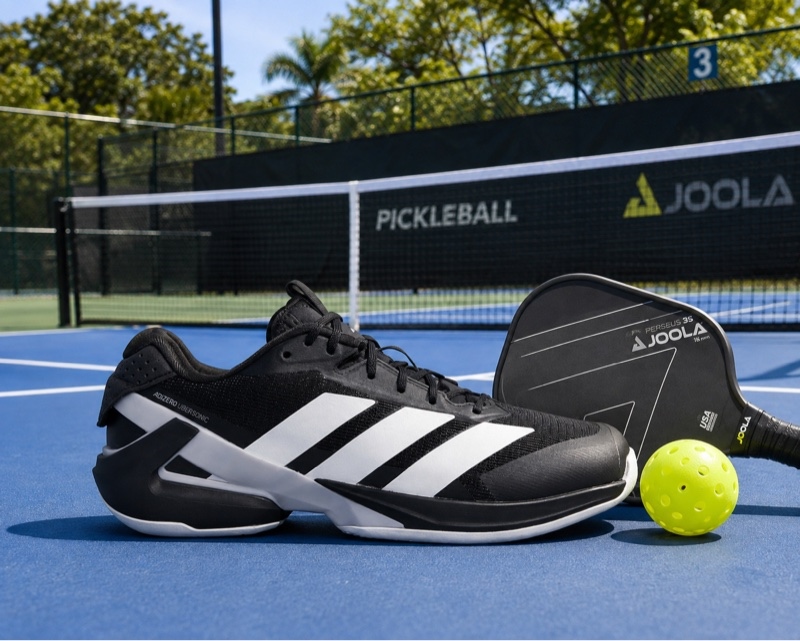 Giày Pickleball Tennis Adidas Ubersonic 5 Black IH2556