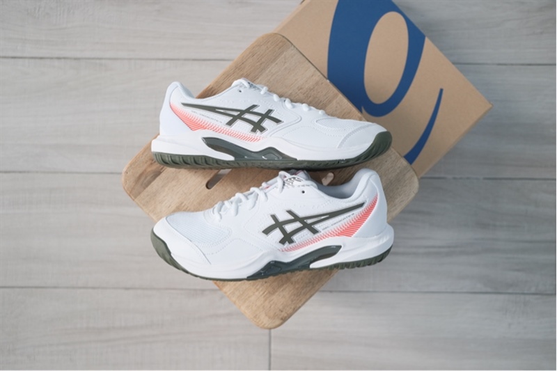Trung Sneaker Shop Giày Chính Hãng 9 Giày Pickleball Tennis Asics Gel Dedicate 9 Khaki 1041A543-100