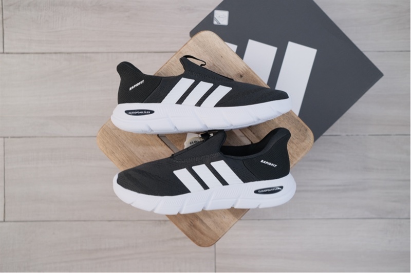 Giày thể thao Adidas Cloudfoam Flex Slip on Black HQ2568