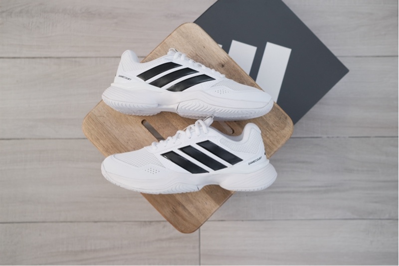 Giày Pickleball Tennis Adidas Gamecourt 3 White KI3595