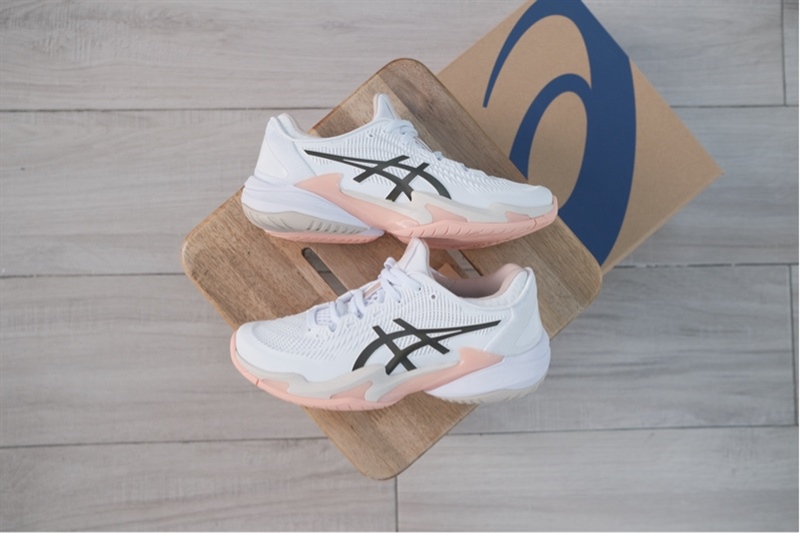 Giày Pickleball Tennis Asics Court FF 3 Coffee 1042A220-108