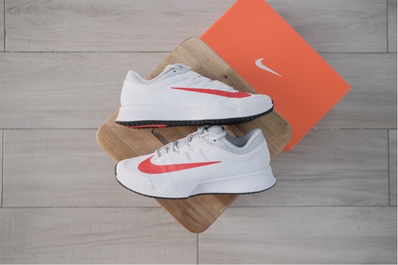 Giày Pickleball Tennis Nike Zoom Vapor Pro 3 White Red FZ2161-109