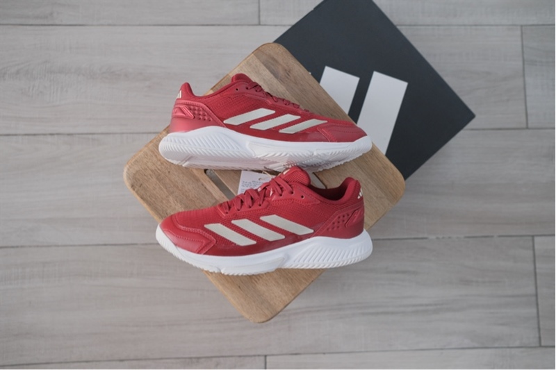 Giày Pickleball Padel Adidas Courtquick Padel Cherry KJ3636