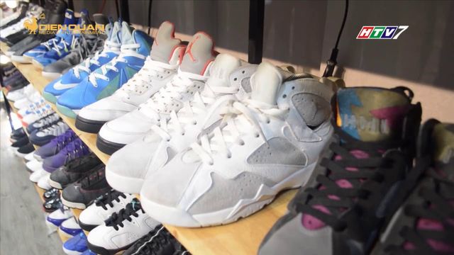 Tiệm giày chính hãng Trung Sneaker lên sóng HTV7