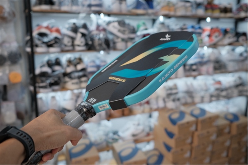 Vợt Pickleball Kamito Genesis Xanh Dương 16mm KMVPK260621 Vợt Pickleball Kamito Genesis Xanh Dương 16mm KMVPK260621