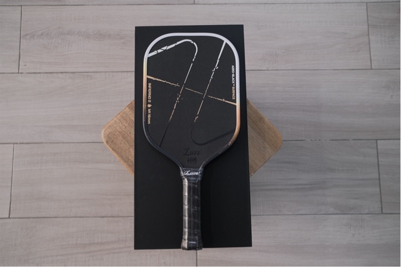 Vợt Pickleball Luzz Inferno2 M1 Dawn Black 16mm - Black Gold