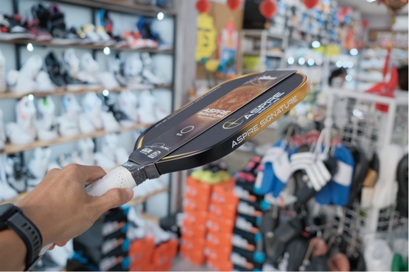 Vợt Pickleball Zocker Aspire Signature Phúc Huỳnh 16mm Vợt Pickleball Zocker Aspire Signature Phúc Huỳnh 16mm
