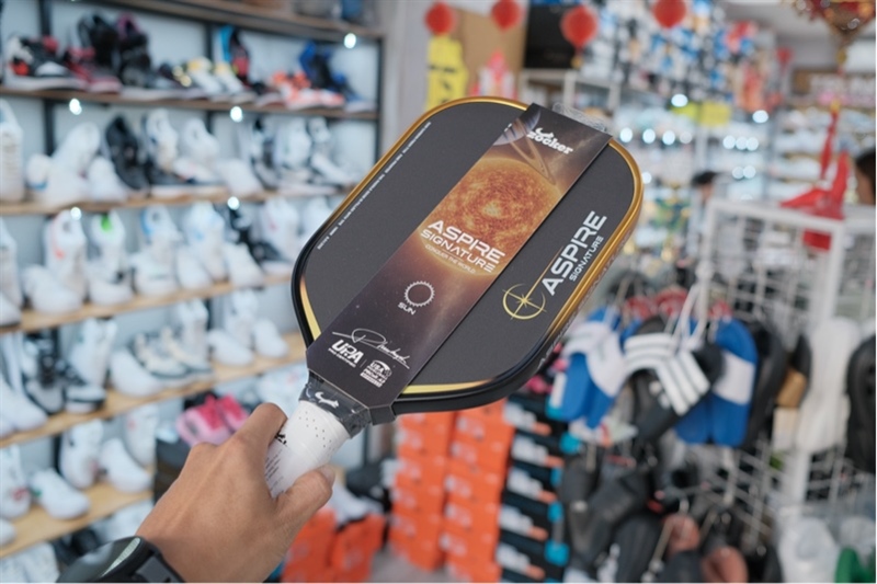 Vợt Pickleball Zocker Aspire Signature Phúc Huỳnh 16mm Vợt Pickleball Zocker Aspire Signature Phúc Huỳnh 16mm