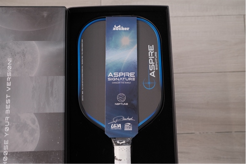 Vợt Pickleball Zocker Aspire Signature Phúc Huỳnh 16mm Vợt Pickleball Zocker Aspire Signature Phúc Huỳnh 16mm
