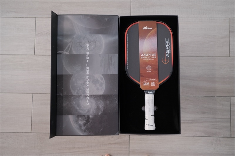 Vợt Pickleball Zocker Aspire Signature Phúc Huỳnh 16mm - Mars